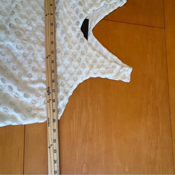 Anthropologie Sunday in Brooklyn L Ivory White Lace Tank Top Blouse - Picture 8 of 10